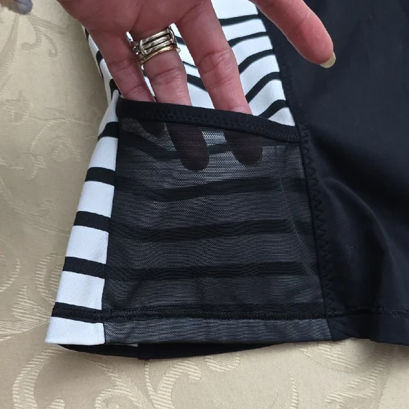 Athleta Stripe Ace Racer Tank Top - Picture 7 of 9